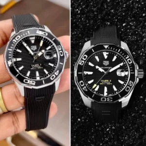 Aquaracer Black Dial Watch
