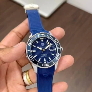 Aquaracer Blue Dial Watch