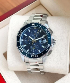 Aquaracer Blue Dial Watch