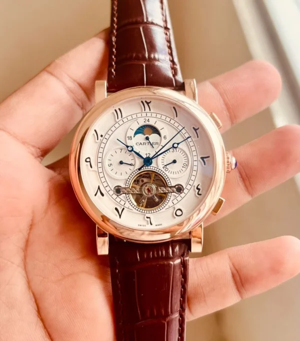 Automatic Tourbillon Machinery Arabic
