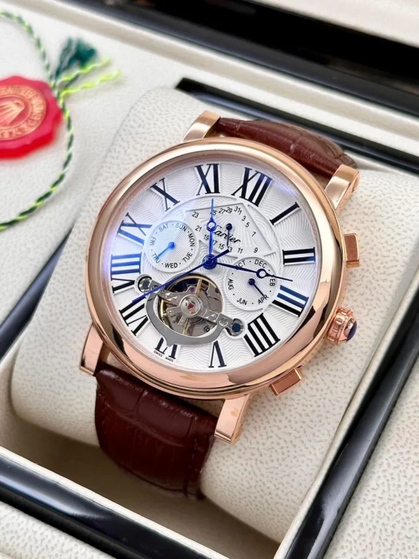 Automatic Tourbillon Machinery Watch