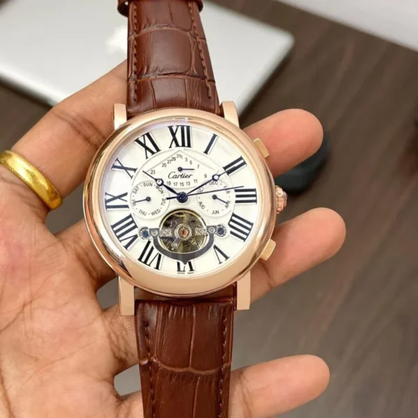 Automatic Tourbillon Machinery Watch