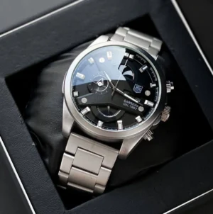 CR7 Silver Chronograph Watch