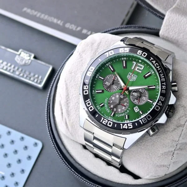 Carrera Formula 1 Green Watch