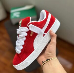 Suede XL Red Sneakers