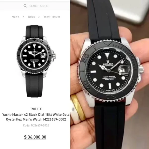 Yacht-Master Black Watch