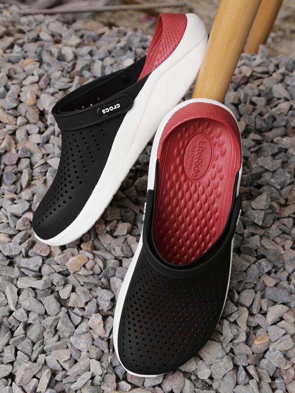 LiteRide Comfortable Unisex Red Clogs