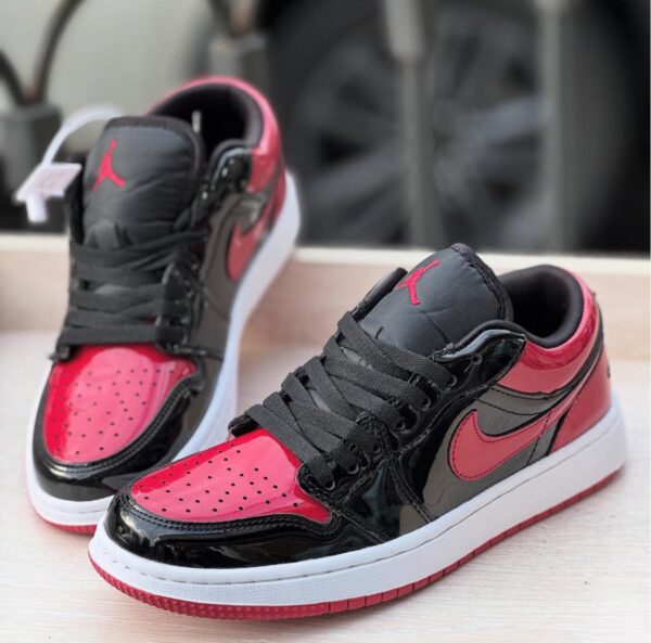 Air Jordan 1 Patent Black Sneakers