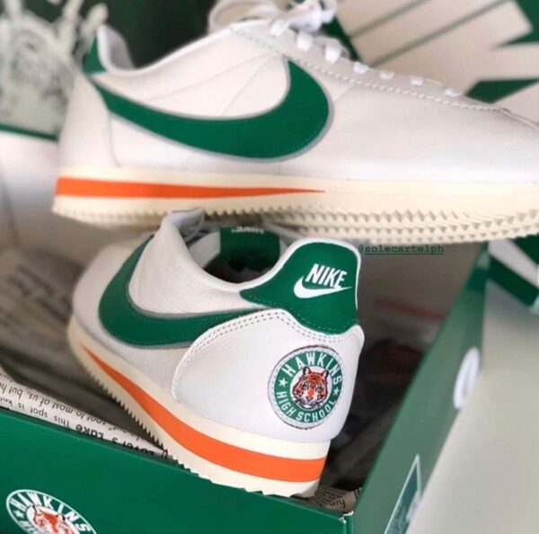 Cortez White Green Sneakers