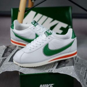 Cortez White Green Sneakers