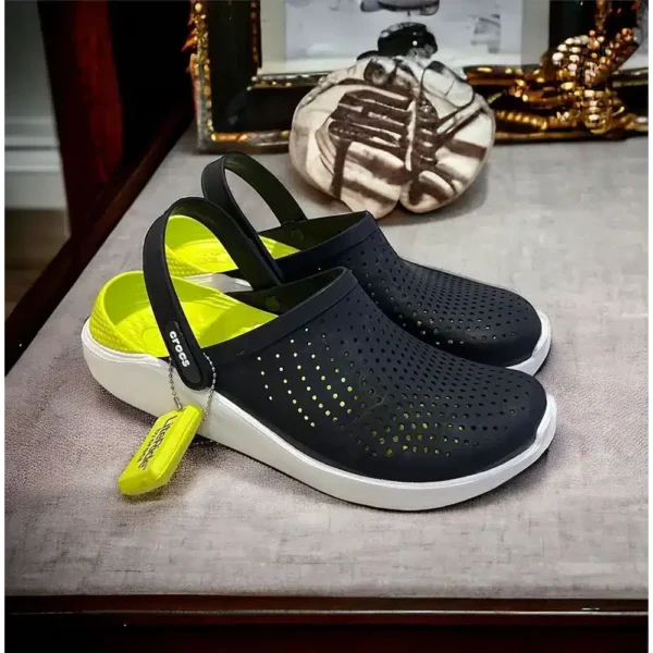 LiteRide Comfortable Unisex Neon Green Clogs