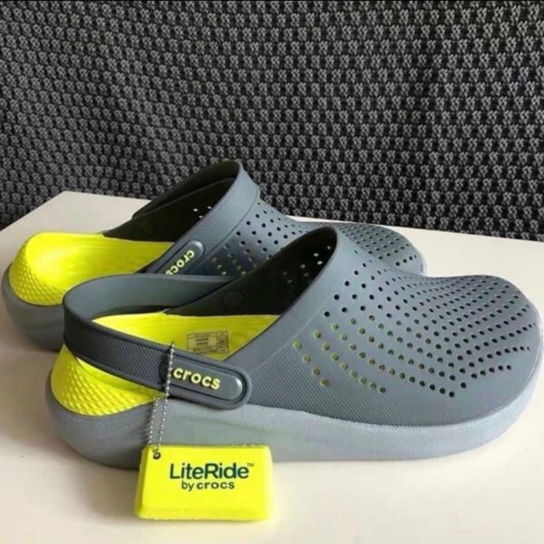 LiteRide Comfortable Unisex Lime Yellow Clogs