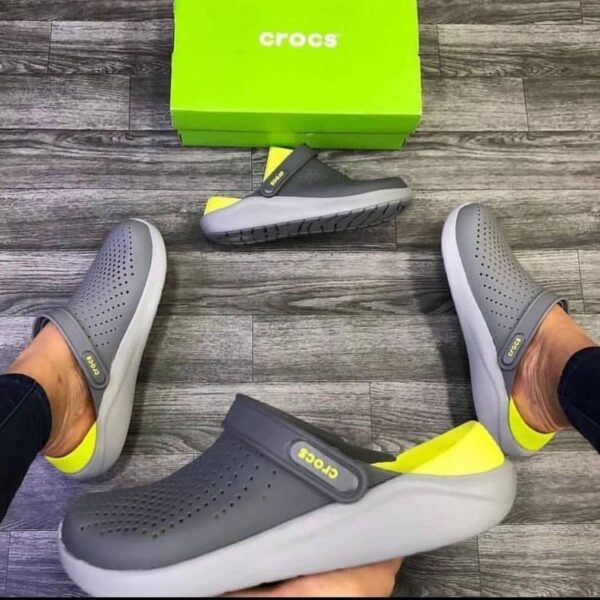LiteRide Comfortable Unisex Lime Yellow Clogs