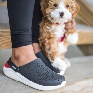 LiteRide Comfortable Unisex Red Clogs