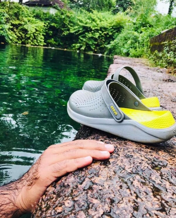 LiteRide Comfortable Unisex Lime Yellow Clogs