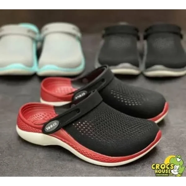 LiteRide 360 Navy Red Clogs