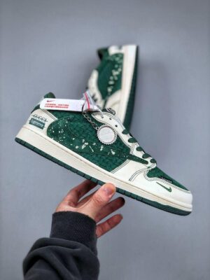 Air 1 Travis Scott GC Green Sneakers