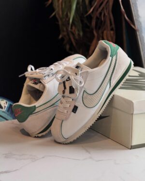 Cortez White Green Sneakers
